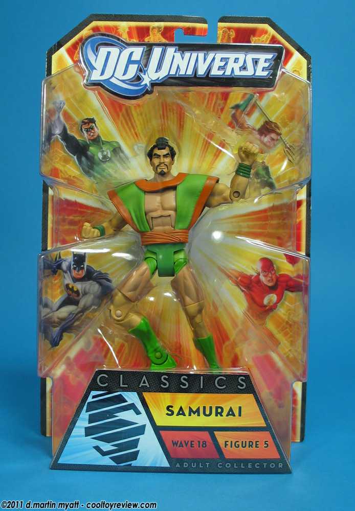 DCUC Wave 18 Figure 5 Samurai - Mattel (DC Universe Classics) action figure collectible [Barcode 027084964981] - Main Image 3