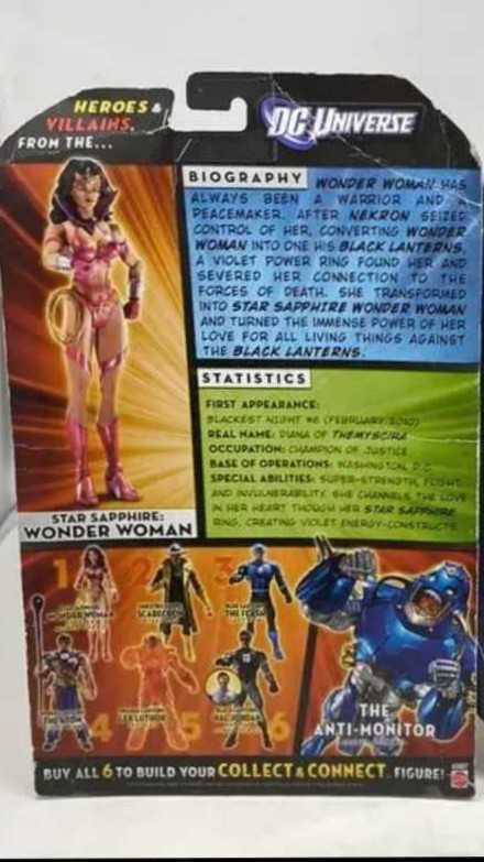 Star Sapphire/Wonder Woman Violet Lantern - Mattel (Wonder Woman) action figure collectible [Barcode 027084965049] - Main Image 3