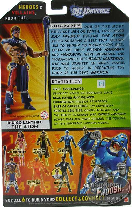 The Atom - Mattel (Classics) action figure collectible [Barcode 027084965056] - Main Image 4