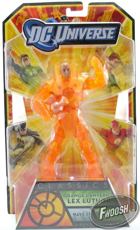Lex Luthor: Orange Lantern - Mattel (DC Universe Classics) action figure collectible [Barcode 027084973099] - Main Image 3