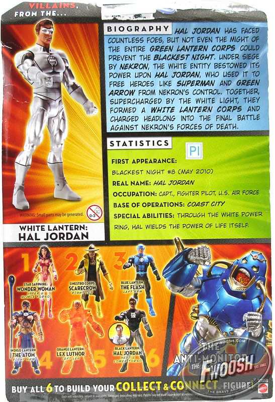 DCUC Wave 17 Figure 3: Flash Blue lantern Corp - Mattel (DC Universe Classics Wave 17) action figure collectible [Barcode 027084973105] - Main Image 4