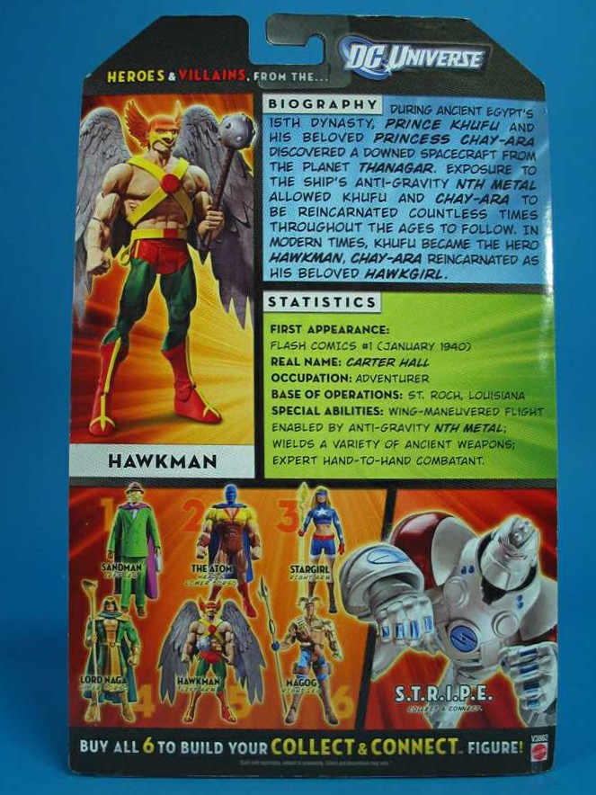 DCUC Wave 19 Figure 5 Hawkman - Mattel (DC Universe Classics) action figure collectible [Barcode 027084973143] - Main Image 4