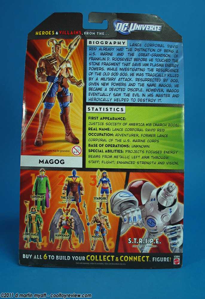DCUC Wave 19 Figure 6 Magog - Mattel (DC Universe Classics) action figure collectible [Barcode 027084973167] - Main Image 4
