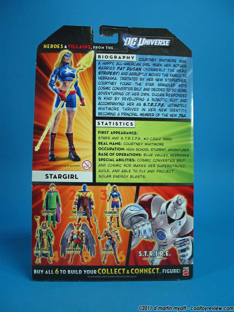 DC Universe Classics Stargirl Loose  - Mattel (DC Universe Classics) (DC Universe Classics) action figure collectible [Barcode 027084973181] - Main Image 4