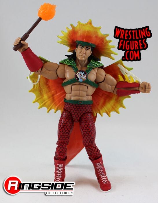 Ricky ”The Dragon” Steamboat - Mattel Wwe (WWE Defining Moments) action figure collectible [Barcode 027084979008] - Main Image 3