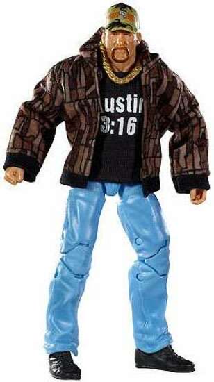Stone Cold Steve Austin WWE Raw 1999 Defining Moments Wrestling Action Figure - Mattel (WWE Defining Moments) action figure collectible [Barcode 027084979015] - Main Image 2