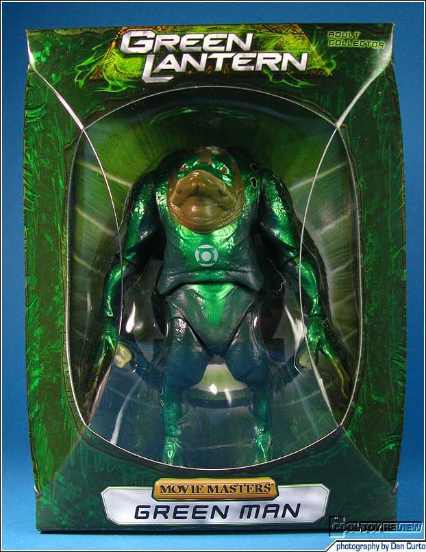 Green Lantern Movie Masters Exclusive Action Figure Green Man - Mattel (Green Lantern Movie) action figure collectible [Barcode 027084987829] - Main Image 3