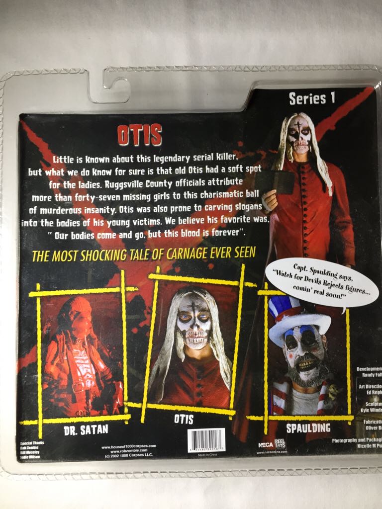 Otis - Neca/Reel Toys (House Of 1000 Corpses) action figure collectible [Barcode 030100000228] - Main Image 2
