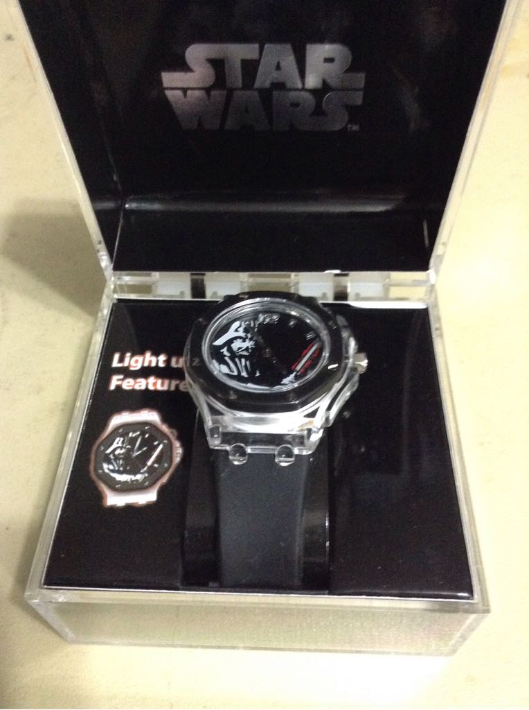 Accustomed Star Wars Darth Vader Watch - Accutime (Accutime) action figure collectible [Barcode 030506343035] - Main Image 2