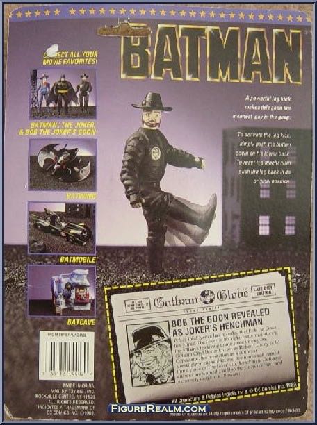 Batman Bob The Jokers Goon - Toybiz (Batman (movie)) action figure collectible [Barcode 035112044079] - Main Image 2