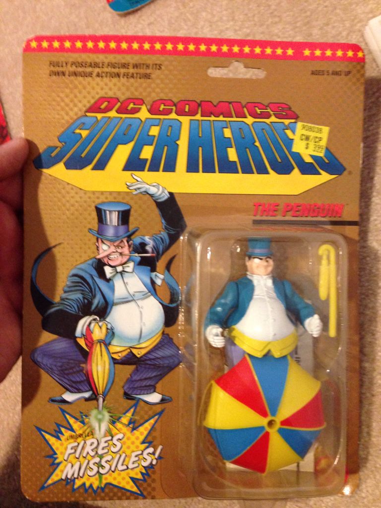 Super Powers / DC Super Heroes - Penguin - Toy Biz (Dc Comics Super Heroes Collection) action figure collectible [Barcode 035112044093] - Main Image 2