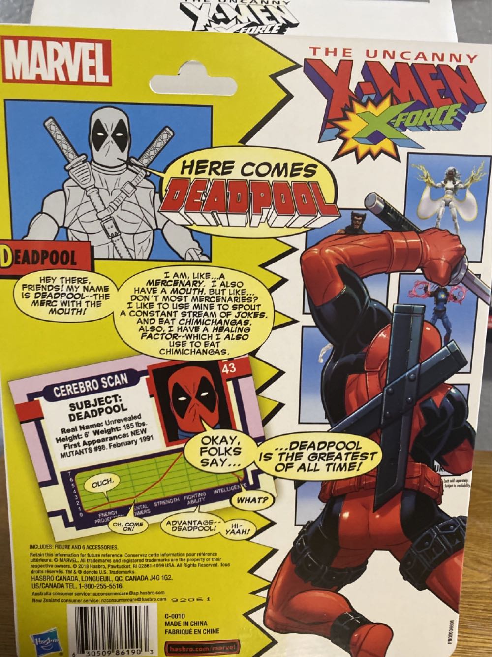 Flash - Toy Biz (Flash) action figure collectible [Barcode 035112044147] - Main Image 3