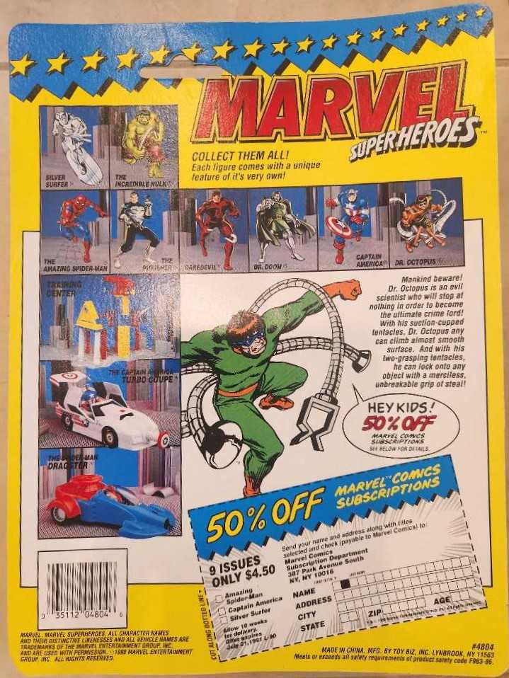 Dr. Octopus - Toybiz (Marvel Super Heroes) action figure collectible [Barcode 035112048046] - Main Image 2