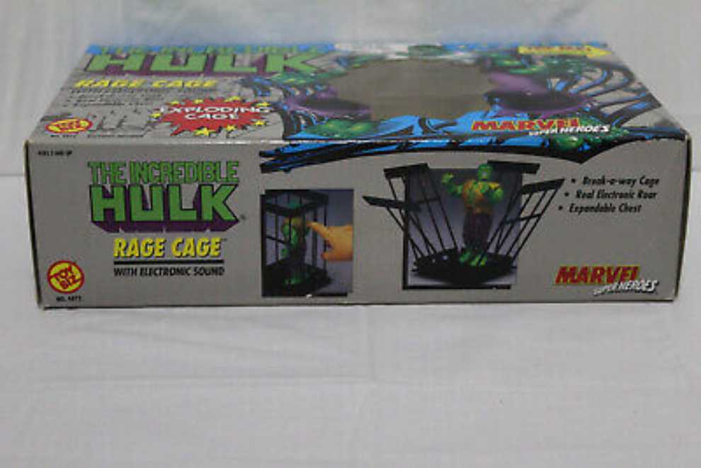Toybiz Marvel Superheroes The Incredible Hulk Rage Cage - Toy Biz (The Incredible Hulk) action figure collectible [Barcode 035112048725] - Main Image 4
