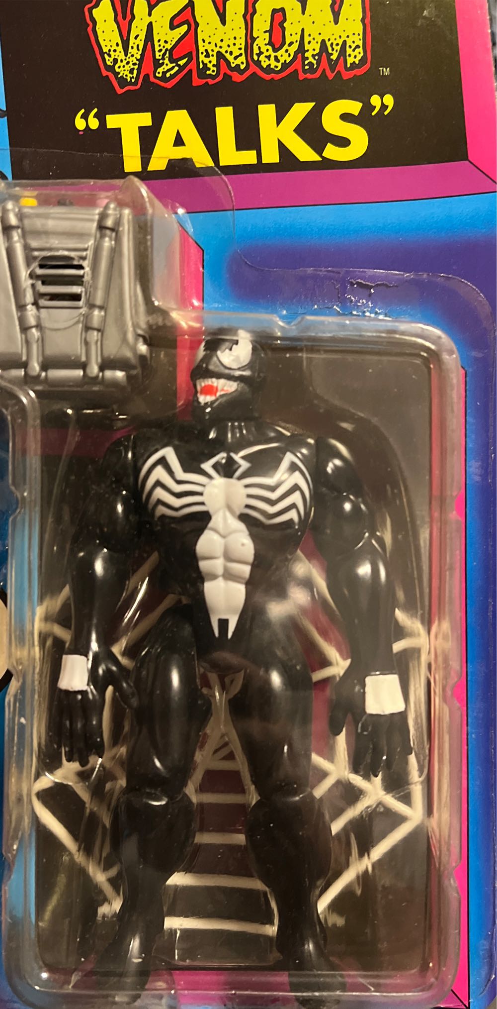 Venom - Toy Biz (Marvel Super Heroes 1991) action figure collectible [Barcode 035112048978] - Main Image 4