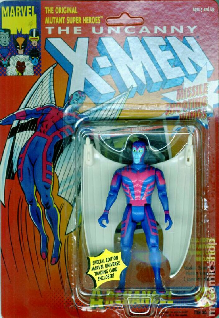 Archangel - Toy Biz (The Uncanny X-Men Series 1) action figure collectible [Barcode 035112049029] - Main Image 2