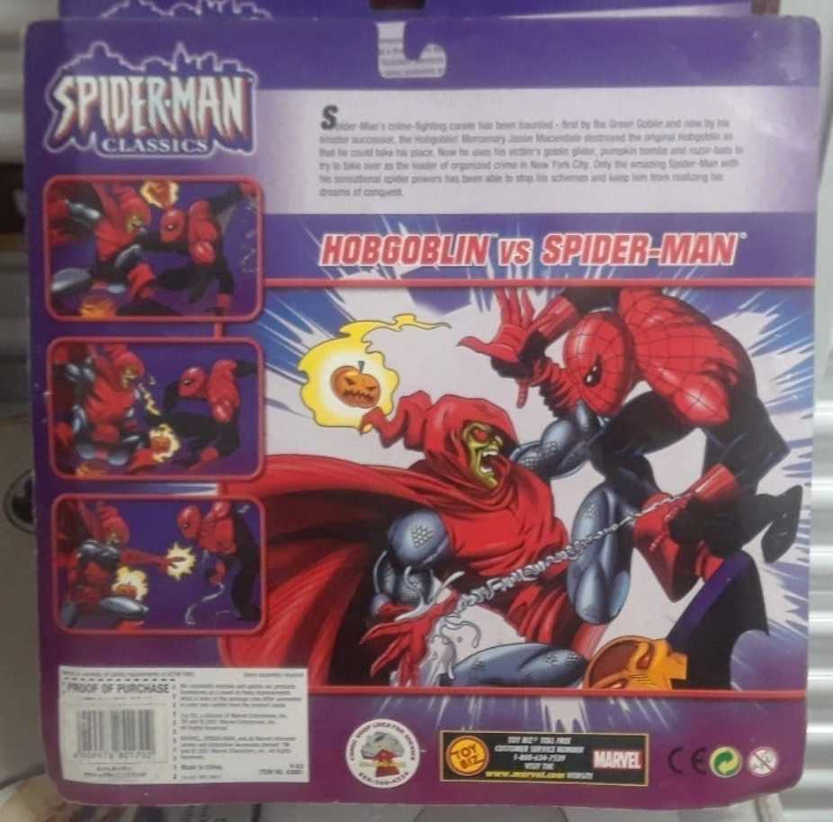 Toybiz Spider-man Classics Spider-Man Vs Hobgoblin Boxset   (Spider-Man: Classics: 6”) action figure collectible [Barcode 035112430919] - Main Image 3