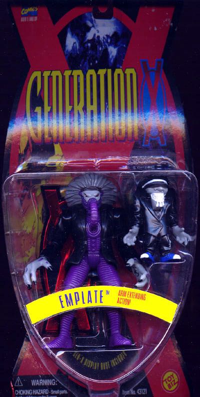 Emplate - Toy Biz (X-Men: Generation X) action figure collectible [Barcode 035112431213] - Main Image 1