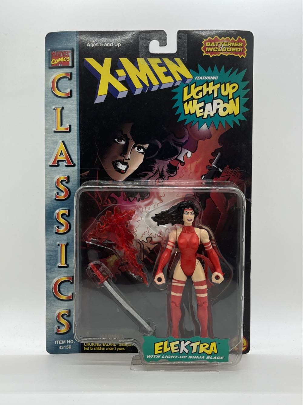 X-men Classics Electra - Toy Biz (X-Men Classics) action figure collectible [Barcode 035112431565] - Main Image 3