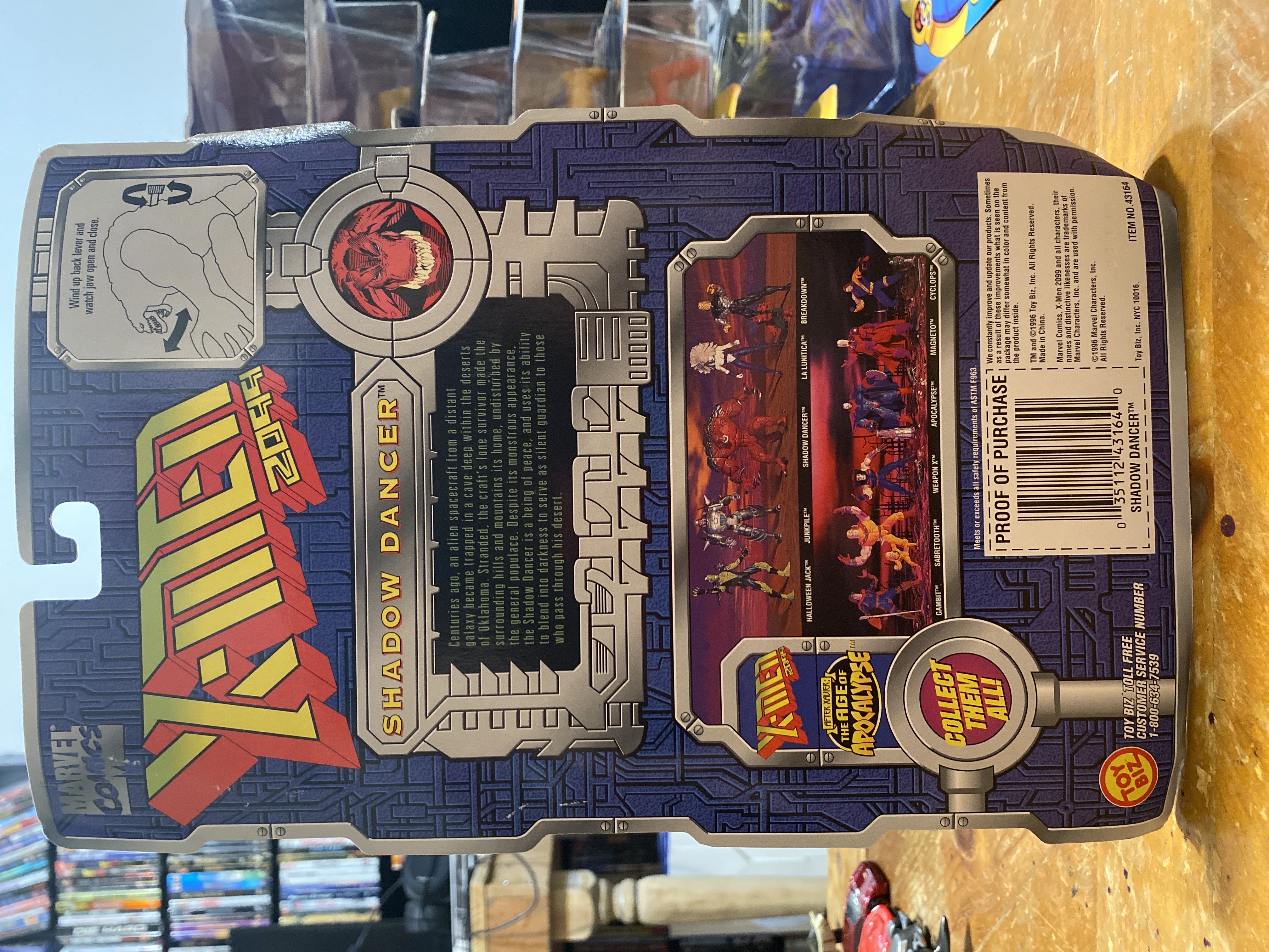 Shadow Dancer - Toy Biz (X-Men 2099) action figure collectible [Barcode 035112431640] - Main Image 2