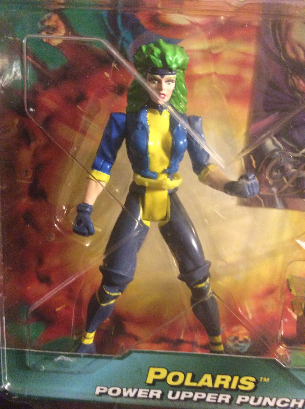 Polaris - Toy Biz (X-Men Flashback Series) action figure collectible [Barcode 035112432128] - Main Image 3