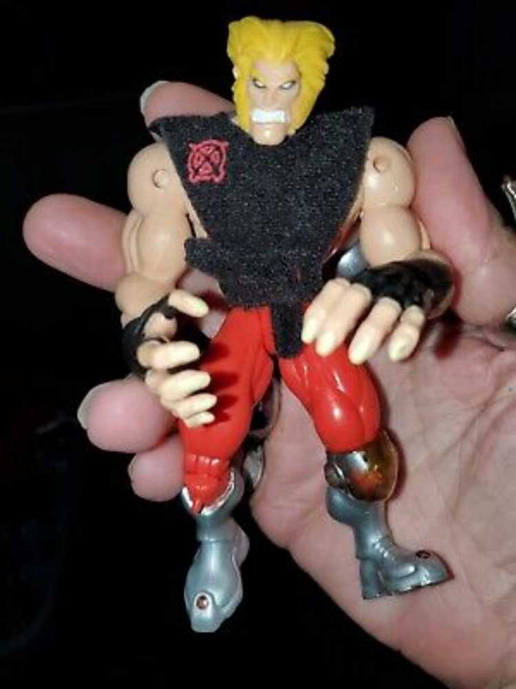 Ninja Force Sabretooth  - Toy Biz (Ninja Sabertooth) action figure collectible [Barcode 035112432197] - Main Image 3