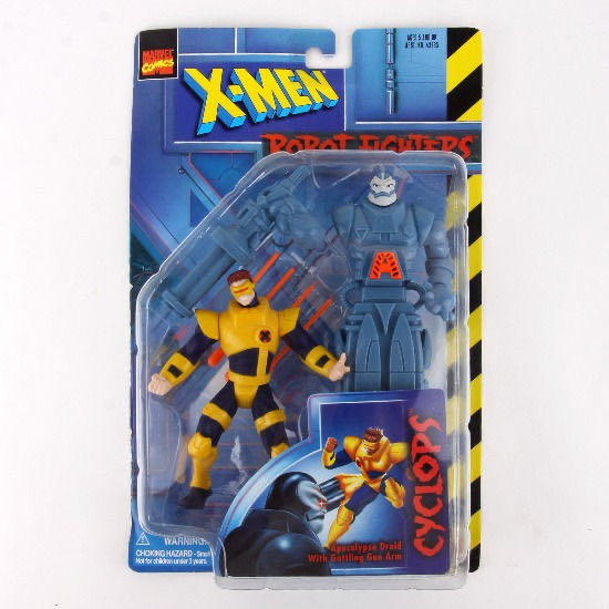 Cyclops - Toybiz (X-Men: Robot Fighters) action figure collectible [Barcode 035112432364] - Main Image 3