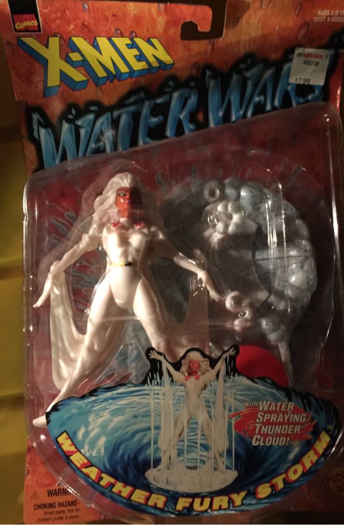 Storm, Weather Fury - Toy Biz (X-Men: Water Wars) action figure collectible [Barcode 035112432630] - Main Image 1