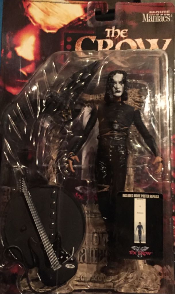 The Crow - Eric Draven - McFarlane Toys (Movie Maniacs) action figure collectible [Barcode 000001591064] - Main Image 1