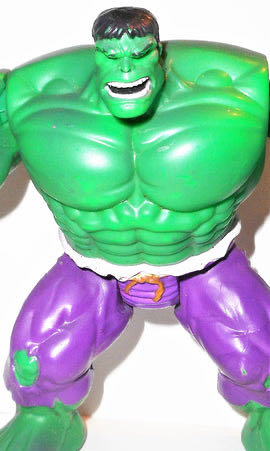 Incredible Hulk: Rampaging Hulk - Toy Biz (Comics & Superheroes) action figure collectible [Barcode 035112434085] - Main Image 3