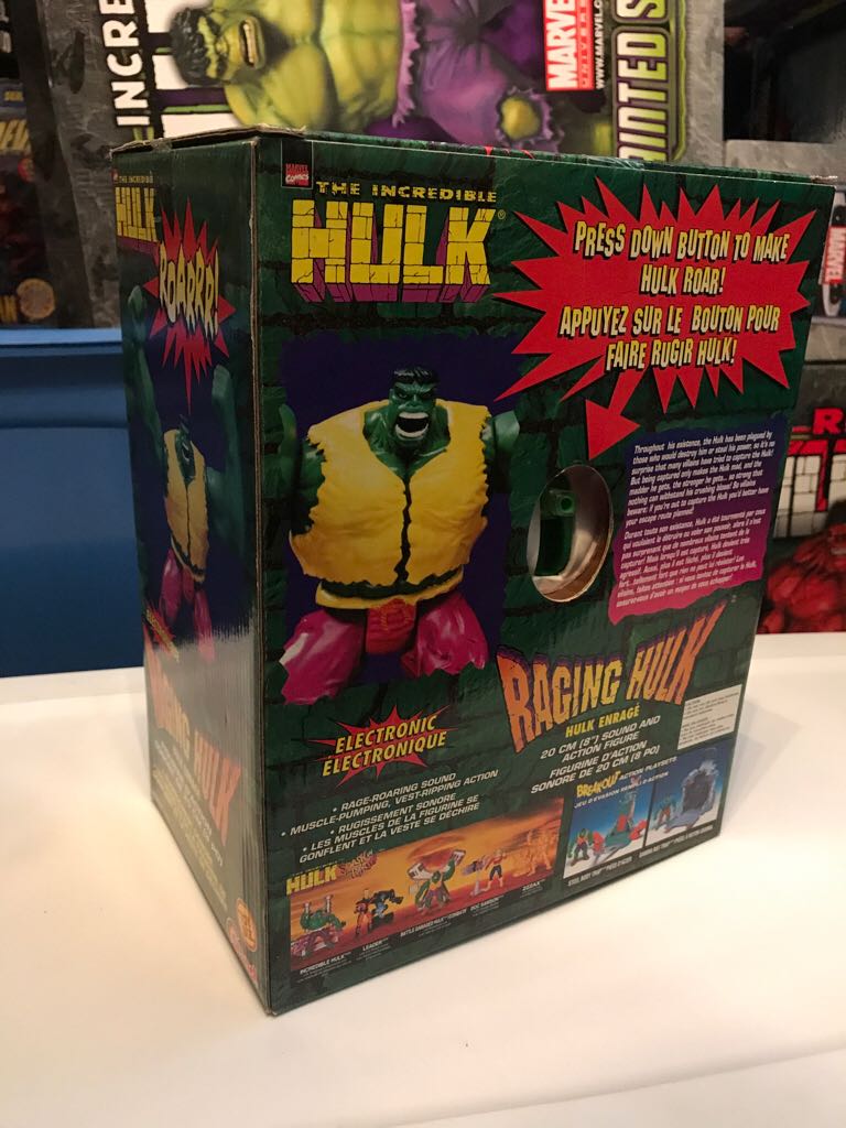 Incredible Hulk - Raging Hulk  action figure collectible [Barcode 035112434252] - Main Image 2