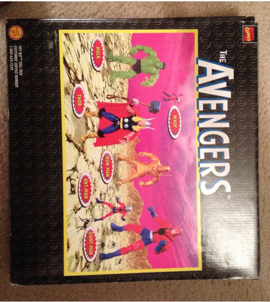 Avengers (Original) - Toy Biz (Avengers Earth’s Mightiest Super – Heroes) action figure collectible [Barcode 035112435105] - Main Image 2