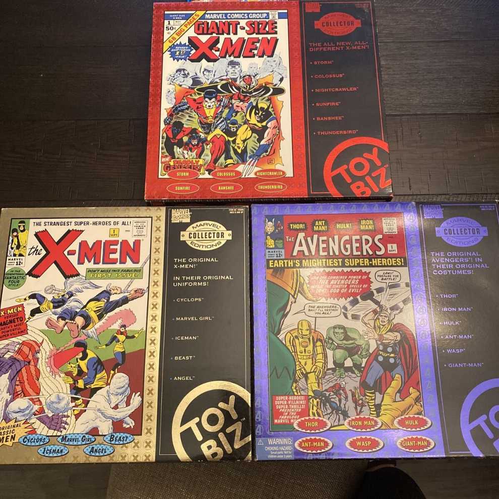 Avengers (Original) - Toy Biz (Avengers Earth’s Mightiest Super – Heroes) action figure collectible [Barcode 035112435105] - Main Image 4