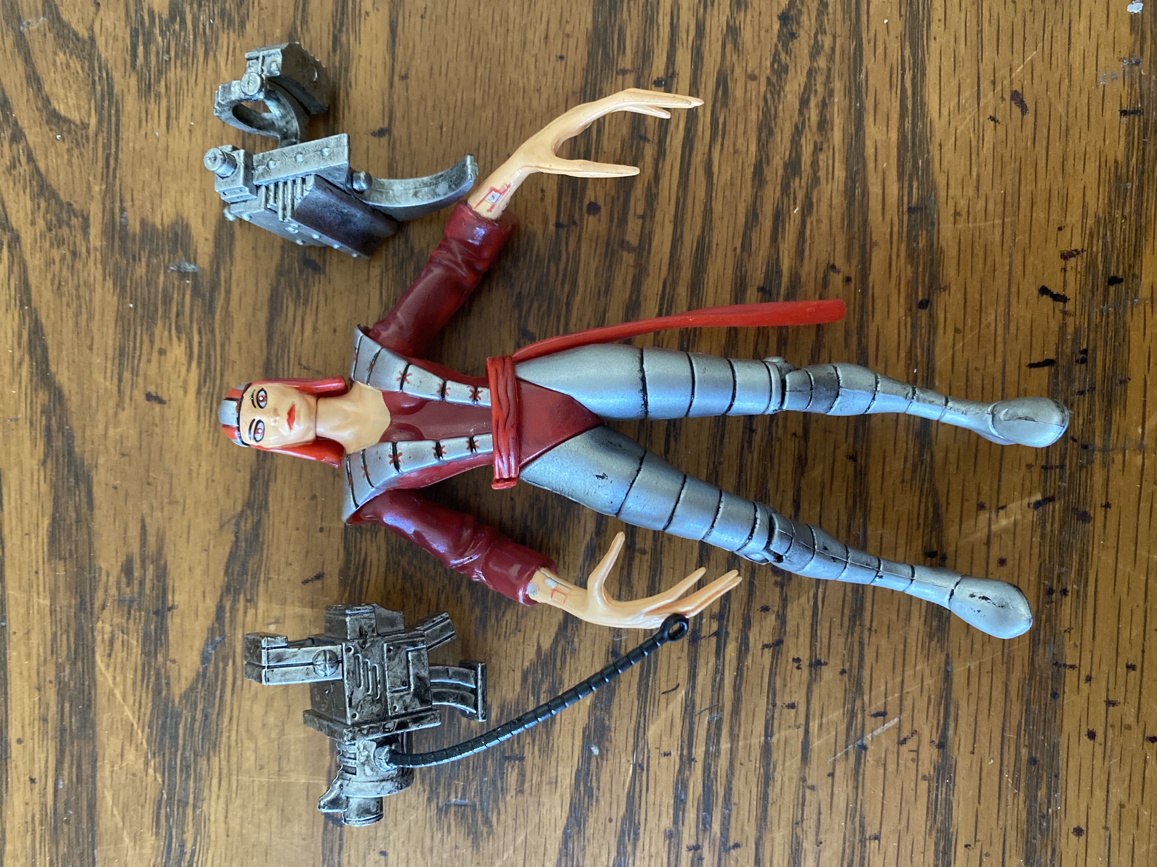 Marvell’s Archenemies Wolverine & Lady Deathstrike - Toy Biz (Marvel’s Archenemies) action figure collectible [Barcode 035112435150] - Main Image 2