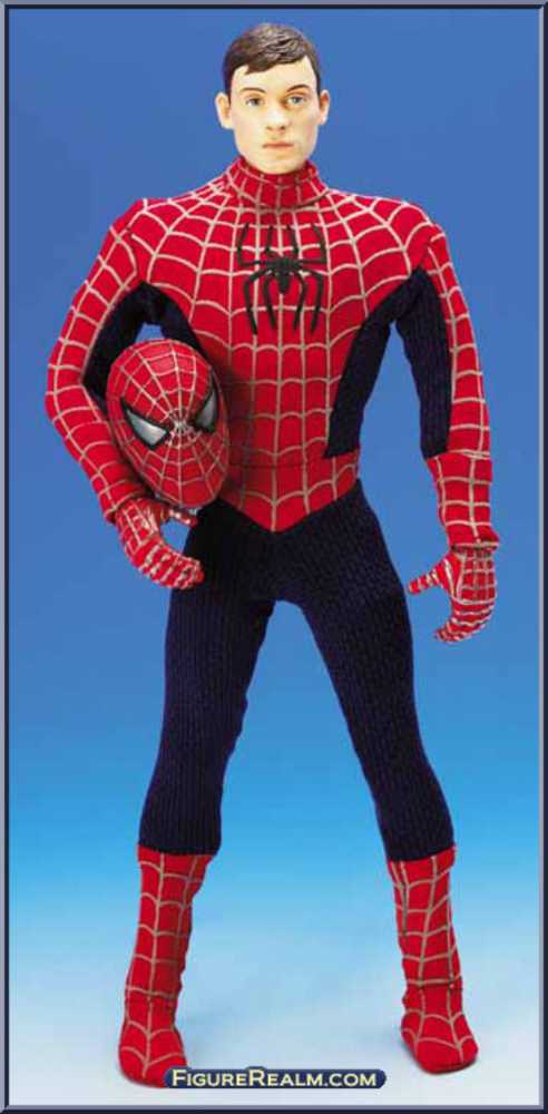 Toybiz Spider-Man Movie Spider-Man 12” Collector Series Deluxe (Rare)  action figure collectible [Barcode 035112437611] - Main Image 4