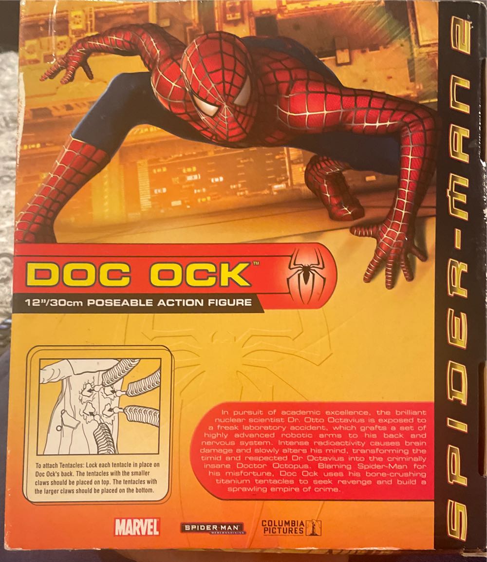 Spider-Man: Spider-Man 2: Doc Ock 12in. action figure - Hasbro - Marvel (Amazing Spider-man Movie Series) action figure collectible [Barcode 035112438274] - Main Image 3
