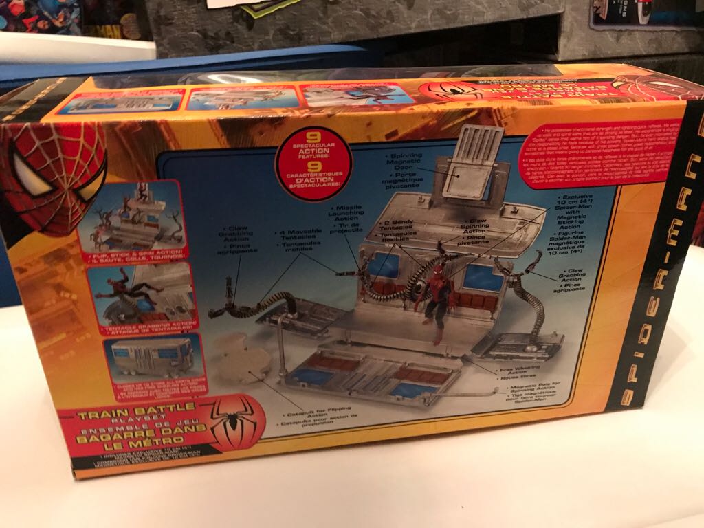 Spiderman2 Train Battle Playset  action figure collectible [Barcode 035112438496] - Main Image 2