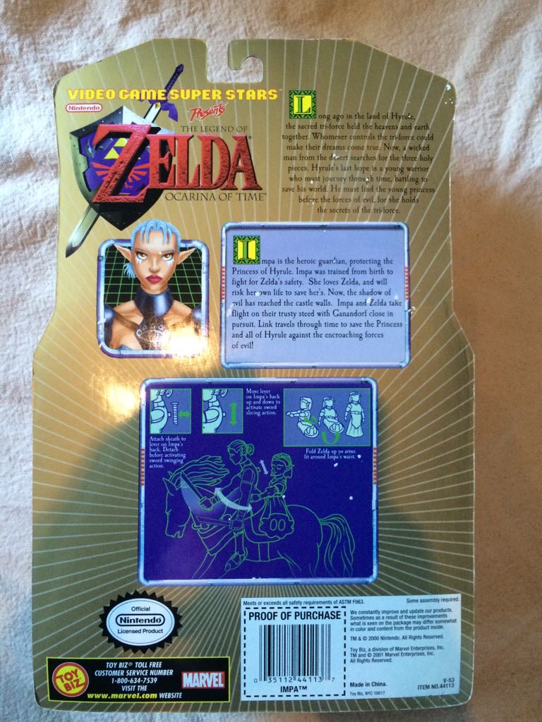 Impa  - Grand Toys (The legend Of Zelda) action figure collectible [Barcode 035112441137] - Main Image 2