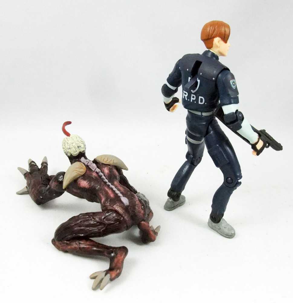 Resident Evil 2 Leon And Licker  (Video Game Super Stars: Resident Evil 2) action figure collectible [Barcode 035112441410] - Main Image 2