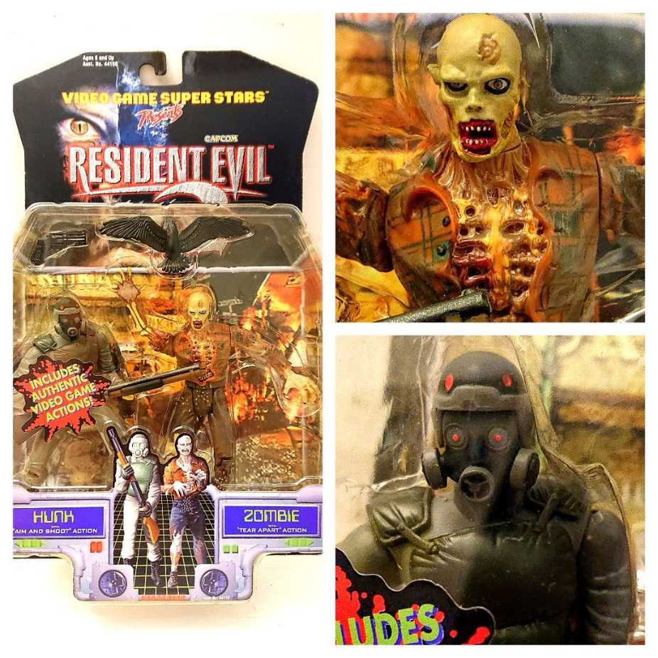 Toybiz Resident Evil 2 Hunk And Zombie  (Resident Evil 2) action figure collectible [Barcode 035112441595] - Main Image 4