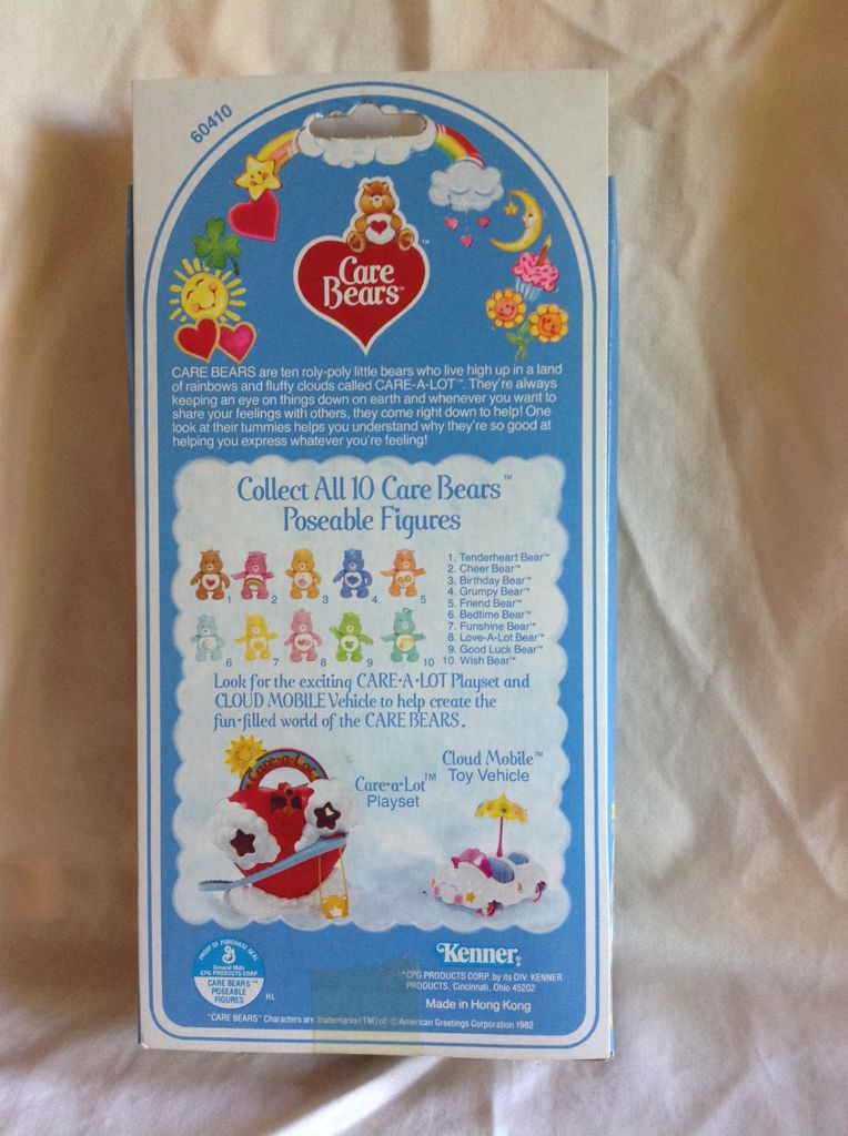 Wish Bear - Kenner (Care Bears) action figure collectible [Barcode 016281603700] - Main Image 2