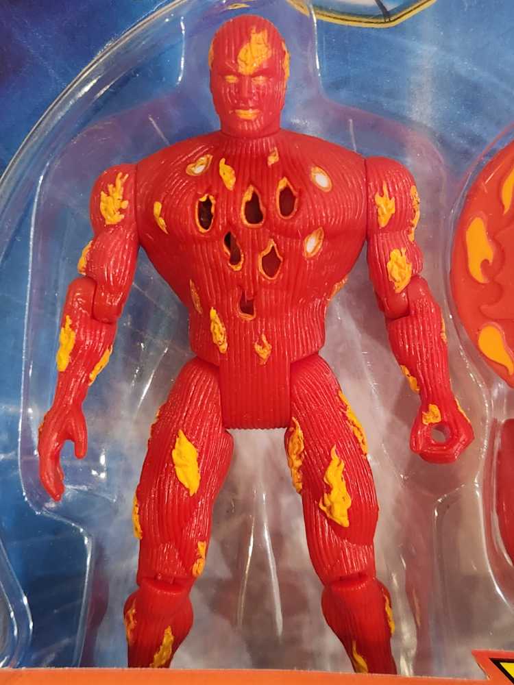 Human Torch - Toy Biz (Toy Biz Fantastic 4) action figure collectible [Barcode 035112451112] - Main Image 3