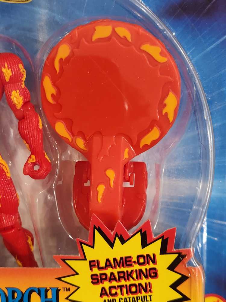 Human Torch - Toy Biz (Toy Biz Fantastic 4) action figure collectible [Barcode 035112451112] - Main Image 4