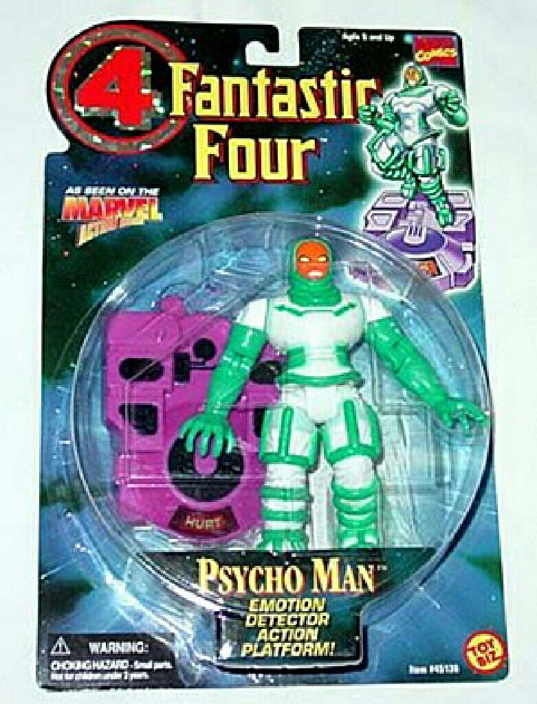 Psycho Man - Toy Biz (Fantastic Four) action figure collectible [Barcode 035112451365] - Main Image 1