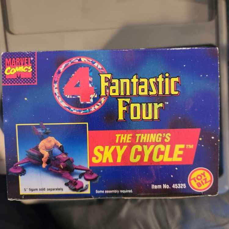 The Thing’s Sky Cycle - Toy Biz (Toy Biz Fantastic 4) action figure collectible [Barcode 035112453253] - Main Image 3