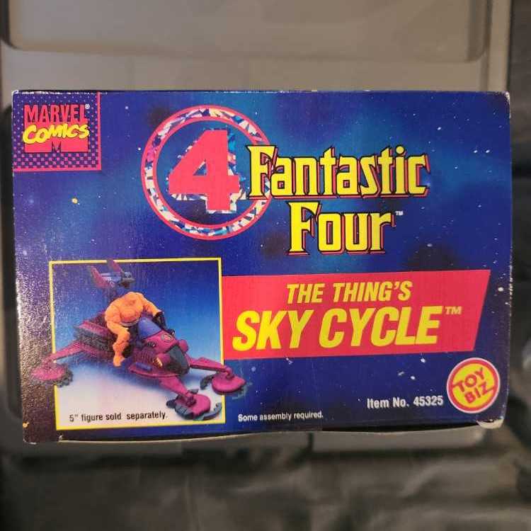 The Thing’s Sky Cycle - Toy Biz (Toy Biz Fantastic 4) action figure collectible [Barcode 035112453253] - Main Image 4