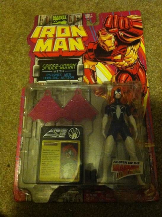 Spider-Woman - Marvel Comics Toy Biz - Toy Biz (Iron Man) action figure collectible [Barcode 035112461043] - Main Image 1