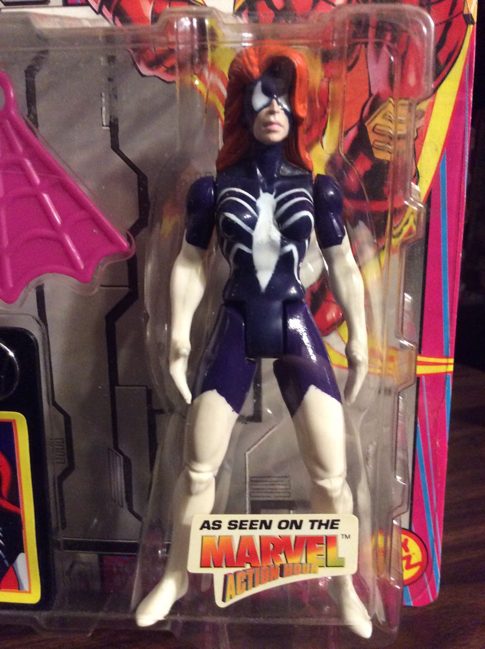 Spider-Woman - Marvel Comics Toy Biz - Toy Biz (Iron Man) action figure collectible [Barcode 035112461043] - Main Image 3