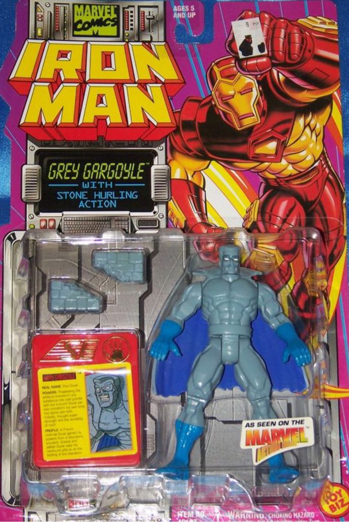 Grey Gargoyle - Toy Biz (Iron Man) action figure collectible [Barcode 035112461074] - Main Image 2