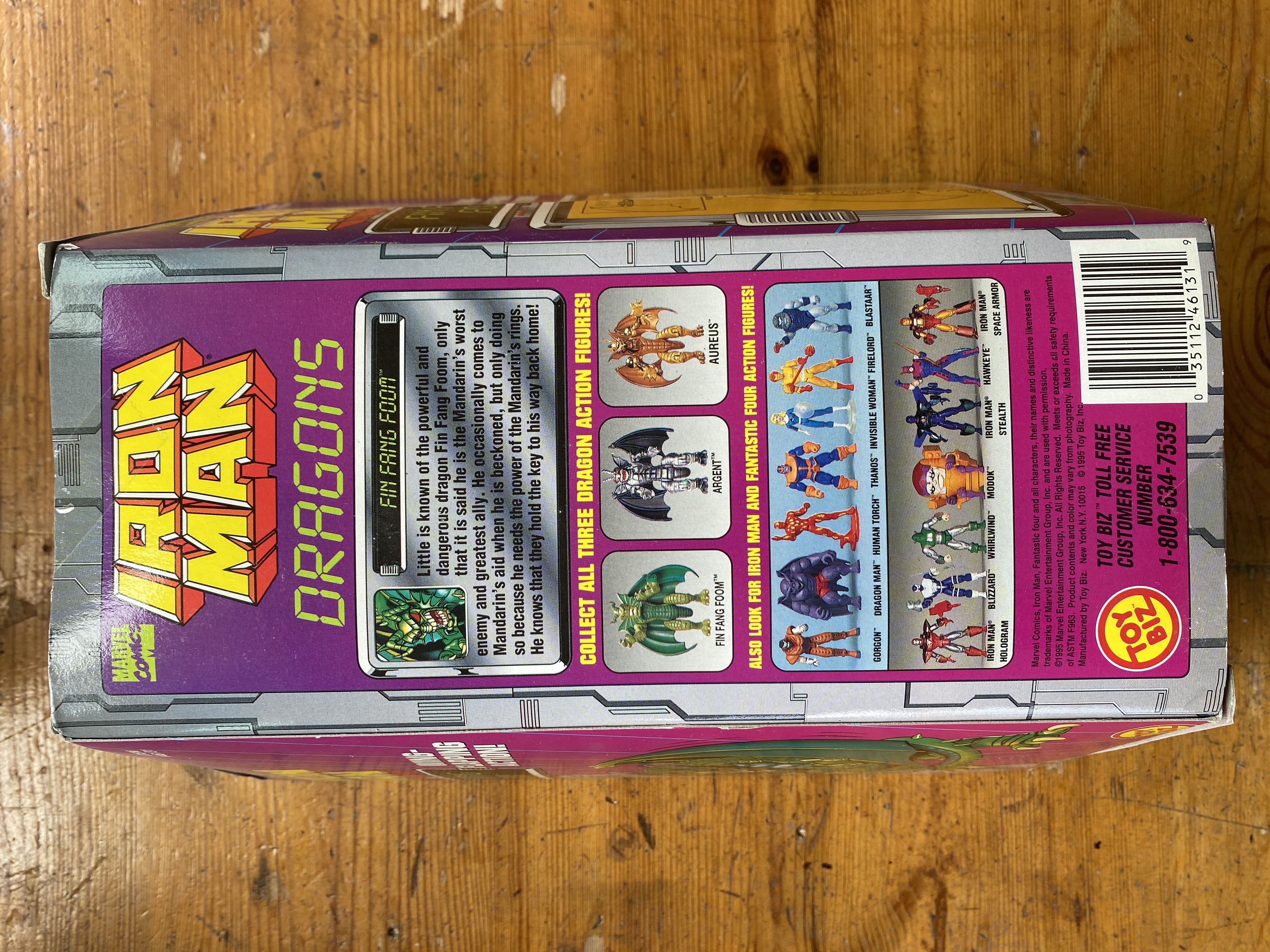 Fin Fang Foom - Toy Biz (Toy Biz Iron Man) action figure collectible [Barcode 035112461319] - Main Image 2